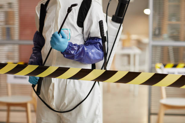 Professional Blood Cleanup technician working in Vernon, NJ